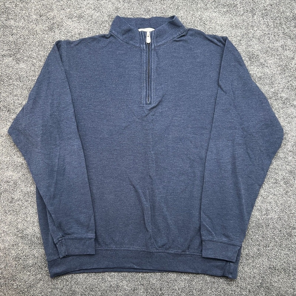 Peter Millar Men's Half-Zip Sweater - Navy Blue